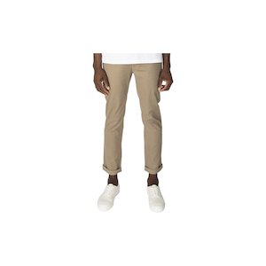 BEN SHERMAN SLIM FIT STRETCH CHINO- STONE