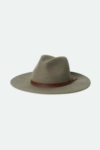 Brixton: BRIXTON FIELD PROPER HAT - OLIVE SURPLUS