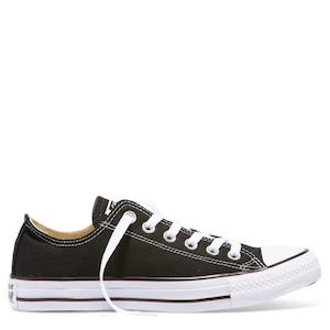 Converse: CONVERSE LOW CANVAS - BLACK/WHITE
