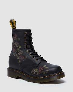 Dr Martens: DR MARTEN 1460 DECAYED ROSES CLASSIC TUMBED NAPPA