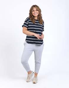 Elm: ELM HALLI S/S TEE STRIPE