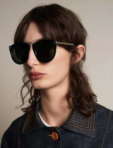 Karen Walker Eye Wear: KAREN WALKER HARVEST - BLACK