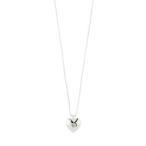PILGRIM SOPHIA RECYCLED HEART NECKLACE