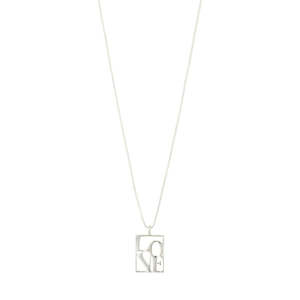 PILGRIM LOVE TAG NECKLACE