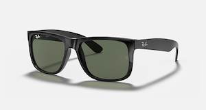Ray Ban: RAY-BAN JUSTIN POLISHED BLACK