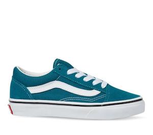 VANS KIDS OLD SKOOL BLUE CORAL