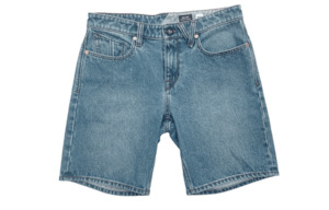 VOLCOM SOLVER DENIM SHORT 19
