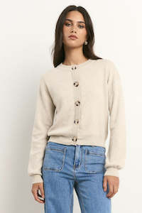 Ivy Jack: IVY + JACK SOLAR COTTON FINE CREW CARDIGAN