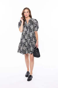 Seeking Lola: SEEKING LOLA REFLECTIVE MINI DRESS