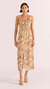 Mink Pink: MINK PINK ARDEN TIE MIDI DRESS