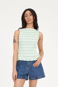 Huffer: HUFFER CELINE GIGI SHIRRED TOP