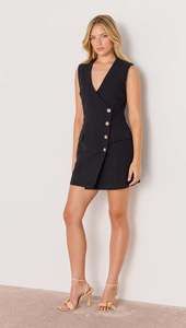 MINKPINK IRENA WRAP MINI DRESS