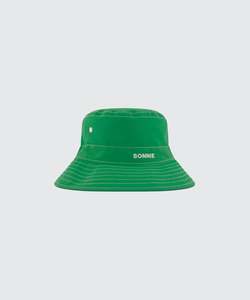 SONNIE NYLON BUCKET HAT KERMIT GREEN