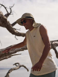 Just Another Fisherman: JUST ANOTHER FISHERMAN TAMP TANK - ANTIQUE WHITE