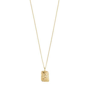 PILGRIM ARIES ZODIAC NECKLACE- GOLD PLATED