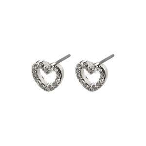 Jewellery: PILGRIM EDIE EARRINGS - SILVER PLATED