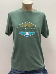 PACIFIC CREATIONS WAVE BREAK TEE - MOSS