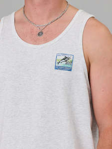 JUST ANOTHER FISHERMAN TAGGED & RELEASED SINGLET