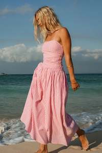 All About Eve: ALL ABOUT EVE FRANCA STRIPE MAXI DRESS