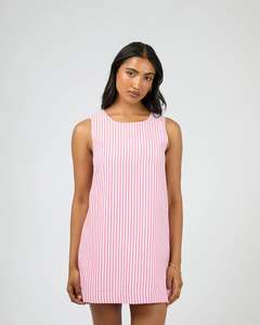 ALL ABOUT EVE FRANCA STRIPE MINI DRESS