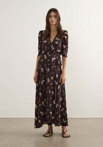 Womens: AUGUSTE CARA WRAP MAXI DRESS