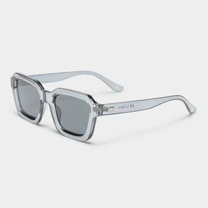 LE SPECS IMPOSSIBLE SUNGLASSES - PEWTER