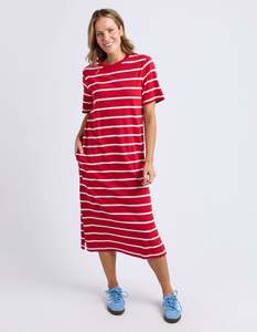 ELM CRIMSON TEE DRESS