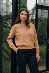 Huffer: HUFFER CLASSIC BUTTON UP CARDIGAN