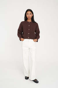 HUFFER ELLE CROP CARIDGAN