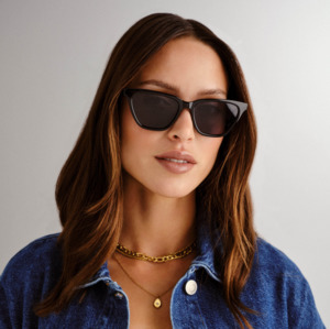 Eyewear: LE SPECS UNFAITHFUL - BLACK