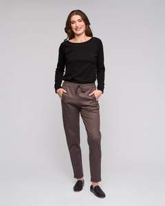 Vassalli: VASSALLI BROOKLYN PANT SKINNY LEG ANKLE GRAZER PULL ON