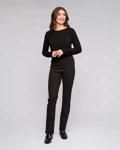 VASSALLI BAY KNIT PULL ON SLIM LEG FULL LENGTH PULL ON PANT