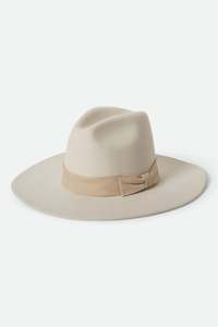 BRIXTON LAYTON FEDORA - DOVE/SAND