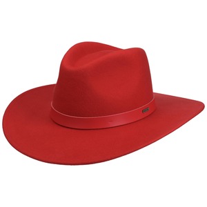 Headwear: BRIXTON HARPER FELT HAT - ADRENALINE RUSH