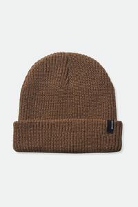 Headwear: BRIXTON HEIST BEANIE - COYOTE BROWN