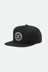 BRIXTON OATH III SNAPBACK - BLACK