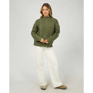 ALL ABOUT EVE HIGGINS CABLE KNIT