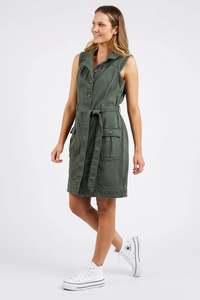 Elm: ELM MARIGOLD DENIM DRESS