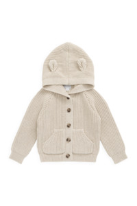 Kids: JAMIE KAY BEAR CARDIGAN