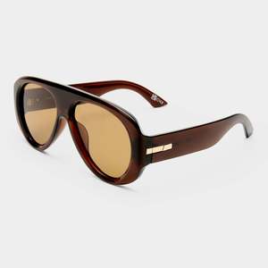 Eyewear: LE SPECS DREAM BOAT SUNGLASSES - COCOA