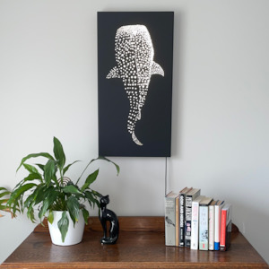 Art: The Whale – Light Sculpture