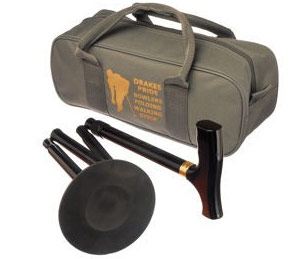 Products: Folding Walking Stick with Green Protector Ferrule (OUT OF STOCK) - Bowls Avenue NZ