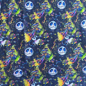 Products: Large Nightmare Before Xmas Bandana Bow Wow Boutique NZ