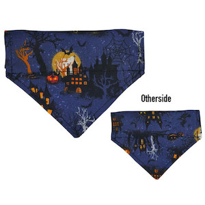 Small Haunted Houses Bandana Bow Wow Boutique NZ