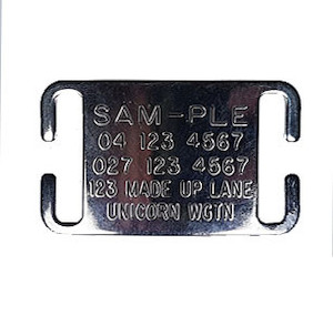 Adjustable CollarTag™ Bow Wow Boutique NZ