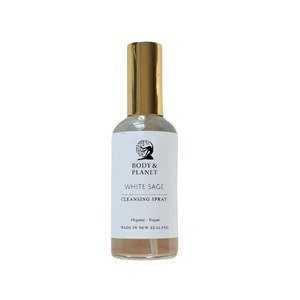 Room Sprays: ORGANIC WHITE SAGE CLEANSING SPRAY