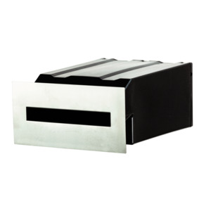 Masonry Insert: Masonry Insert Letterbox / Mailbox - Stainless Faceplate