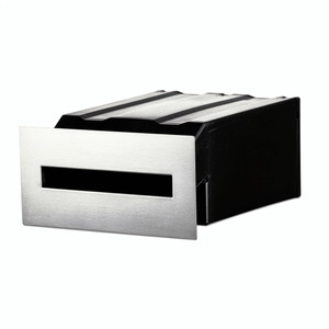 Masonry Insert: Masonry Insert Letterbox / Mailbox - Stainless Faceplate