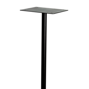 Accessories: Letterbox Pole / Mailbox Pole - Black Box Design