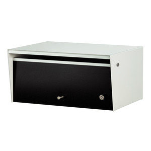 Metro: Metro Front Opening Letterbox / Mailbox - Silver Pearl